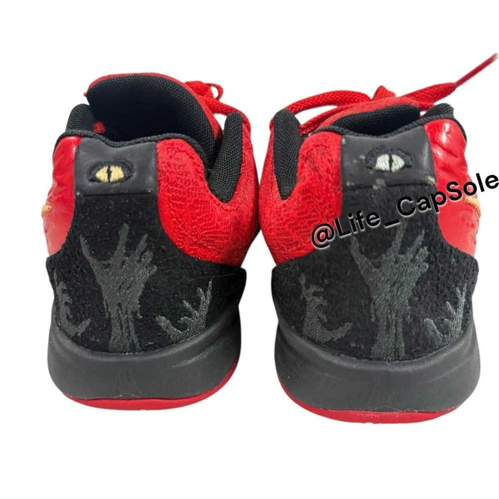 Size 2.5Y Kids Nike Ja 2 'Nightmare' Red Basketball Shoe IB7249-600 GS‎ Youth